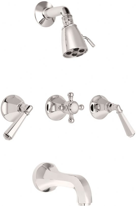 4603<br> Monterey Three Handle Tub/Shower - (Two Handle Shower or Tub also available)